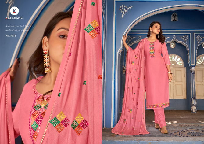 Kalarang Nagma New Designer Fancy Wear Latest Dress Material Collection